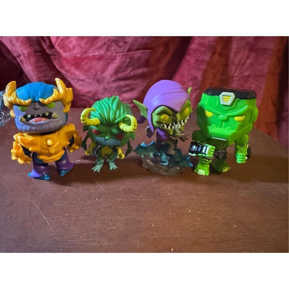 Set of 4 Funko Pop Marvel’s Monster Hunters